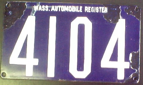 Old Massachusetts License Plates For Sale