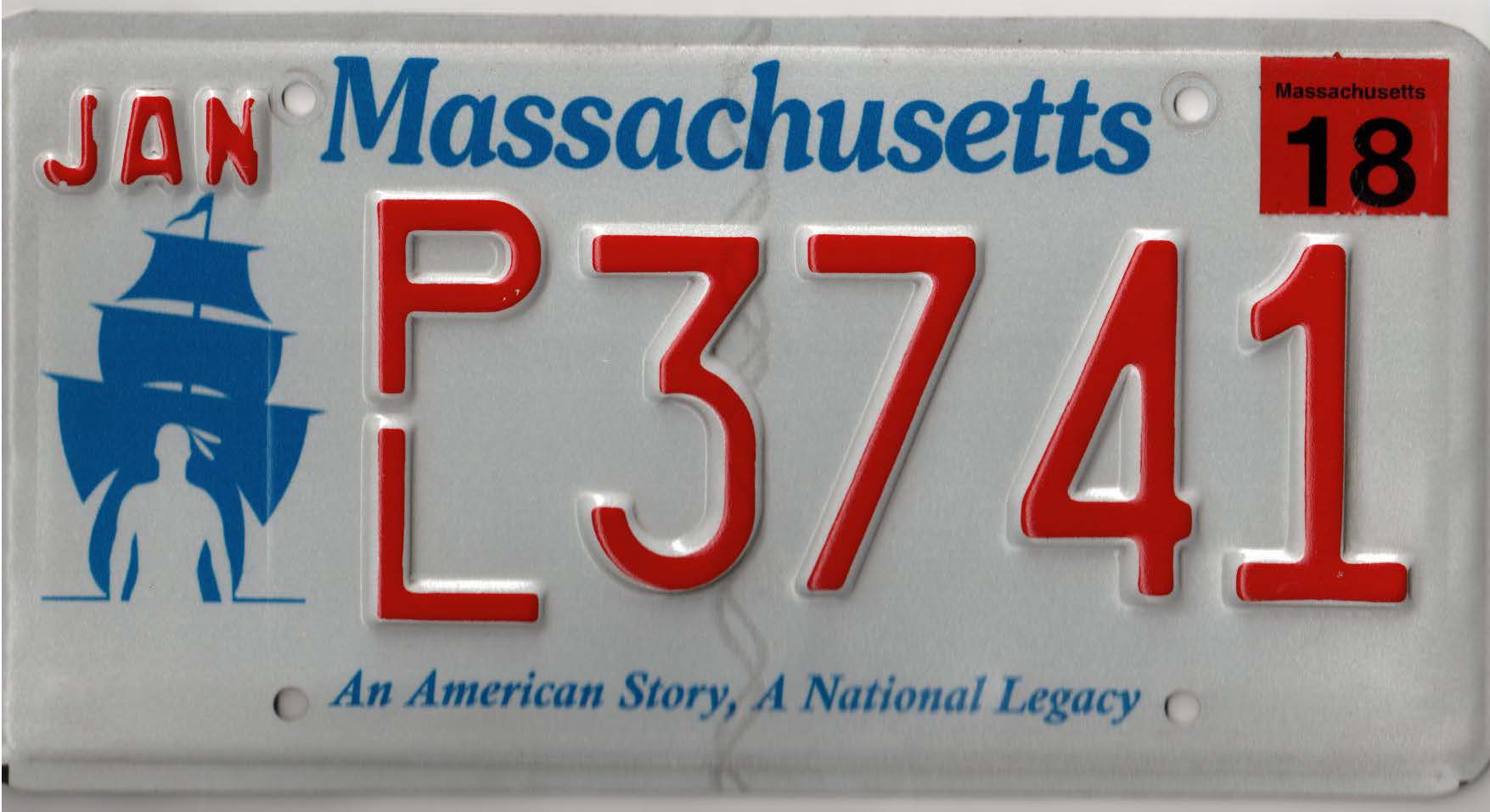 Massachusetts License Plates